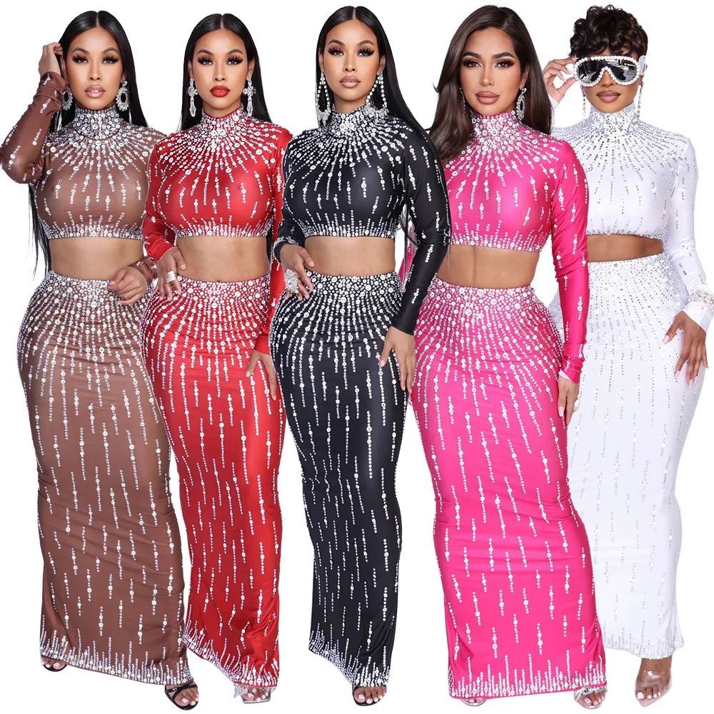 طقم نسائي قطع علوية قصيرة مطبو - مراجعة Crop Top Crochet وسعره