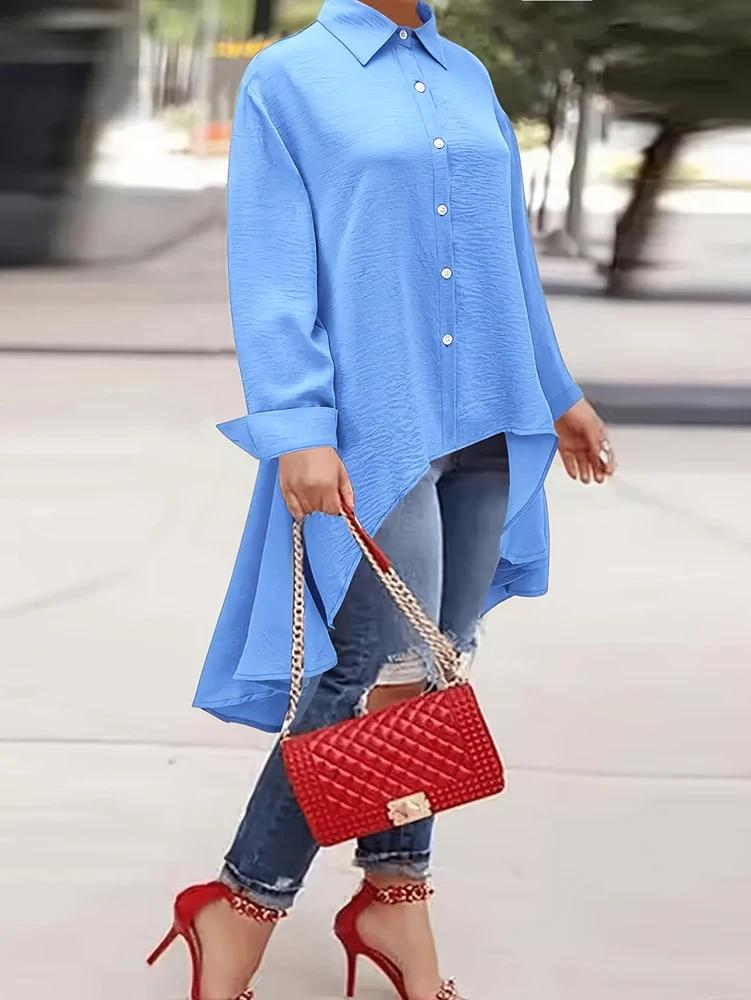حجم كبير 2025 الربيع الصيف الم - مراجعة Blouse Off Shoulder وسعره